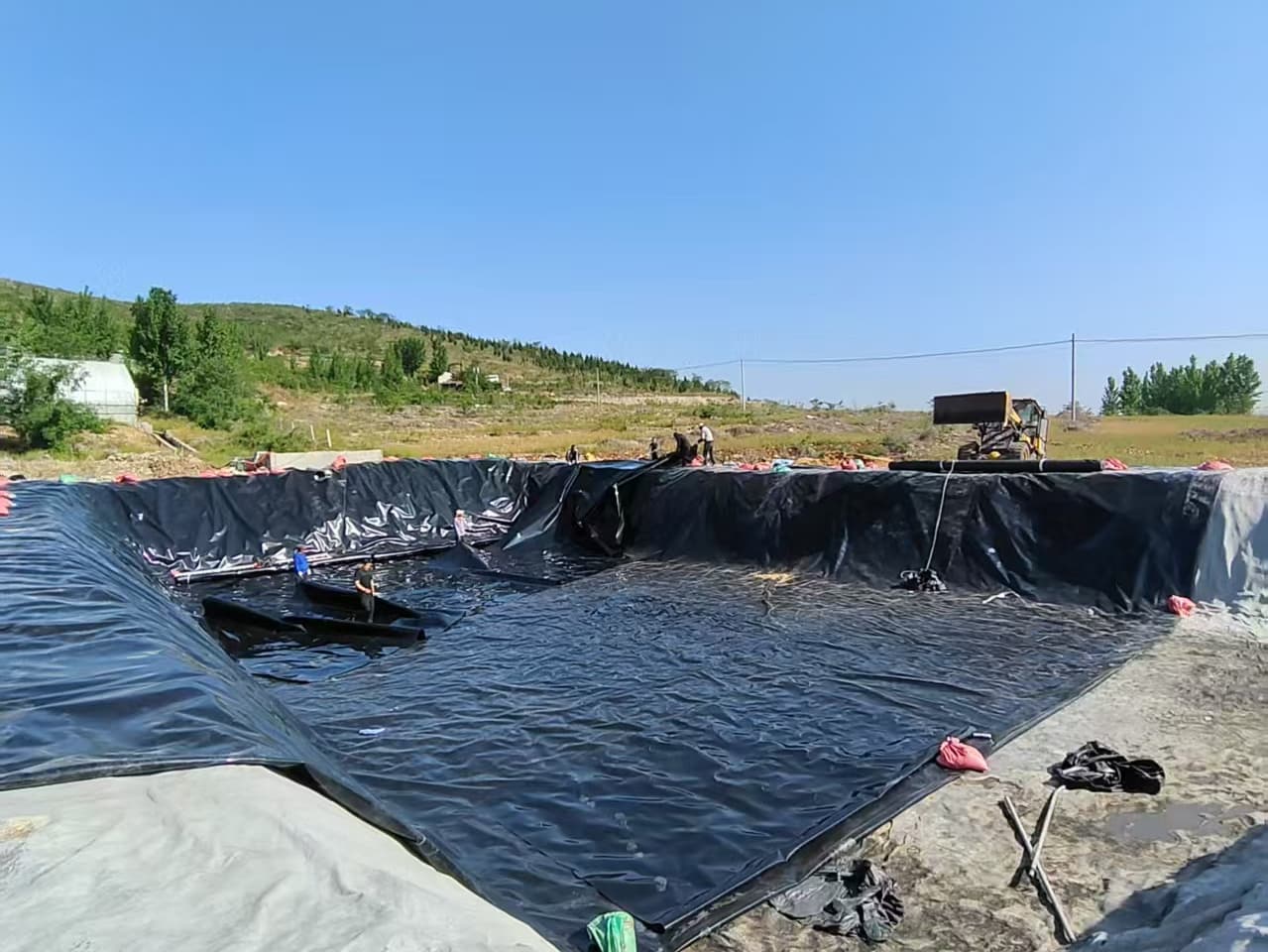 जियोमेम्ब्रेन उत्पादन स्थल | ब्लोन फिल्म एक्सट्रूज़न प्रक्रिया